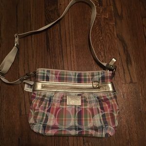 Coach Daisy Madras Crossbody Bag (retired print)